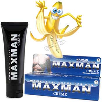 ครีมนวด เพิ่มขนาด Maxman (กล่องน้ำเงิน) สกัดจากพืชและสารธรรมชาติ ใช้นวดกระตุ้นเซลล์อวัยวะเพศชาย ช่วยให้ใหญ่ขึ้น แข็งแรงขึ้น เพิ่มสมรรถภาพทางเพศ ใช้ควบคู่กับ กระบอกสูญญากาศ เพื่อประสิทธิภาพสูงสุด