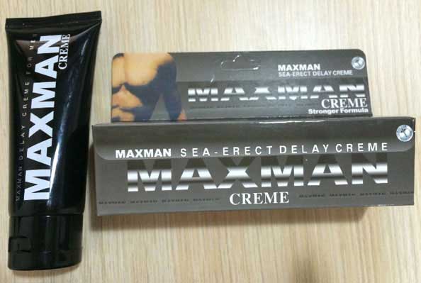 ครีมนวด เพิ่มขนาด Maxman (กล่องเทา) สกัดจากพืชและสารธรรมชาติ ใช้นวดกระตุ้นเซลล์อวัยวะเพศชาย ช่วยให้ใหญ่ขึ้น แข็งแรงขึ้น เพิ่มสมรรถภาพทางเพศ ใช้ควบคู่กับ กระบอกสูญญากาศ เพื่อประสิทธิภาพสูงสุด