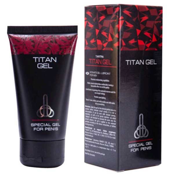 เจลนวด เพิ่มขนาด Titan Gel (สีแดง) สกัดจากพืชและสารธรรมชาติ ใช้นวดกระตุ้นเซลล์อวัยวะเพศชาย ช่วยให้ใหญ่ขึ้น แข็งแรงขึ้น เพิ่มสมรรถภาพทางเพศ ใช้ควบคู่กับ กระบอกสูญญากาศ เพื่อประสิทธิภาพสูงสุด