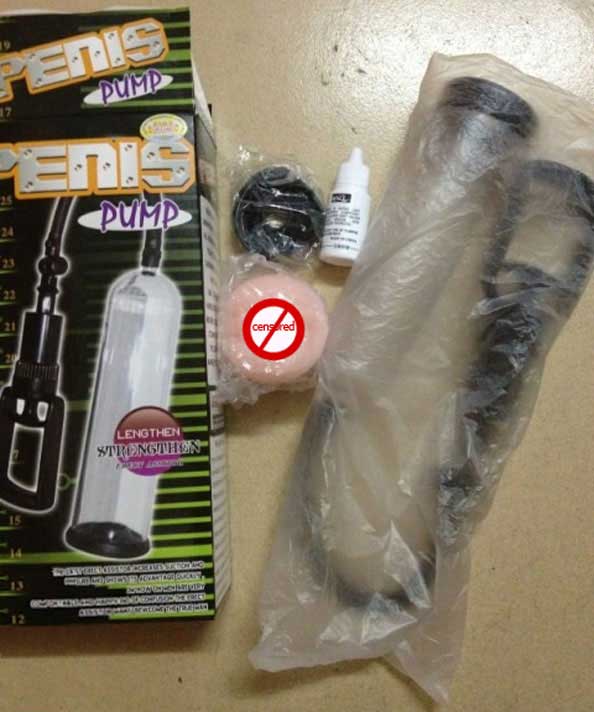 กระบอกสูญญากาศ Penis Pump อุปกรณ์เพิ่มขนาด สำหรับท่านชาย ได้ผลจริง ช่วยให้ใหญ่ขึ้น แข็งแรงขึ้น กระบอกยาว 7.5 นิ้ว  สั่งซื้อง่าย เก็บเงินปลายทาง