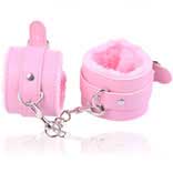 อุปกรณ์เสริมที่รัดมือ (สีชมพู) Bondage 