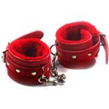 อุปกรณ์เสริมที่รัดมือ (สีแดง) Bondage 