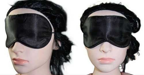 อุปกรณ์เสริมที่ปิดตา สีดำ Bondage BDSM ทำความสะอาดง่าย ช่วยเพิ่มรสชาติ กระตุ้นอารมณ์ ให้ความสุข สนุกขณะร่วม ได้ทุกโอกาส