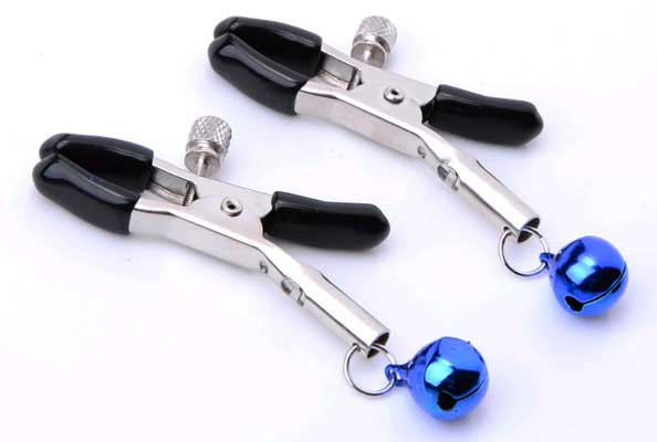 ที่หนีบหัวนม Bondage อุปกรณ์เสริม BDSM พร้อมลูกกระพรวน คุณภาพดี ปรับระดับแรงหนีบได้ แข็งแรงทนทาน ทำความสะอาดง่าย ช่วยเพิ่มรสชาติ กระตุ้นอารมณ์ ให้ความสุข สนุกขณะร่วม ได้ทุกโอกาส