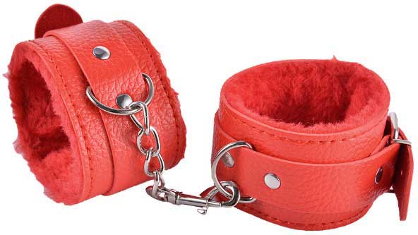 ชุดโซ่แซ่กุญแจมือ (สีแดง) อุปกรณ์เสริม bondage สำหรับคู่รัก แข็งแรงทนทาน ทำความสะอาดง่าย ช่วยเพิ่มรสชาติ กระตุ้นอารมณ์ ให้ความสุข สนุกขณะร่วม ได้ทุกโอกาส
